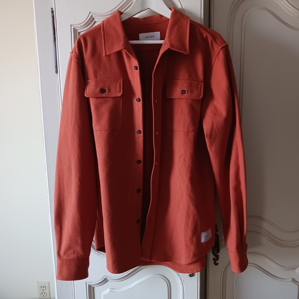 ANIAN Men's Casual Button Down Shirt